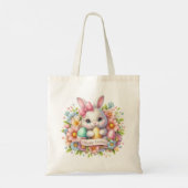 Tote Bag Joli lapin de Pâques (Dos)