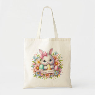 Tote Bag Joli lapin de Pâques