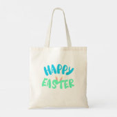 Tote Bag Joli lapin de Pâques Floral (Dos)