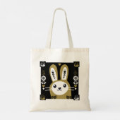 Tote Bag Joli lapin de vacances de Pâques (Dos)