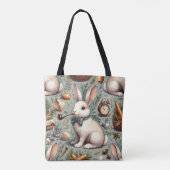 Tote Bag Joli lapin Vintage (Dos)