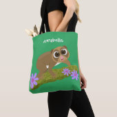 Tote Bag Joli lenteur loris sur dessin de branche (De près)