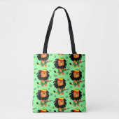 Tote Bag Joli Lion Cartoon De Sion (Devant)