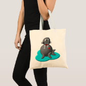 Tote Bag Joli morse dans l'eau (Devant (produit))