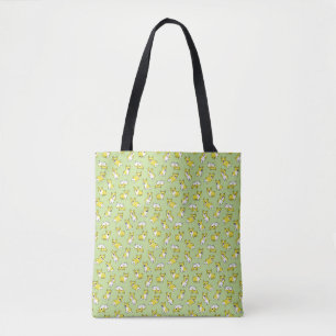 Tote Bag joli motif de corgis chiens de compagnie dessins a