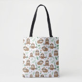 Tote Bag Joli Motif de fentes (Devant)