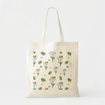 Joli motif sans couture de pâquerette et d'abeille