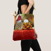 Tote Bag Joli Noël Chipmunk (De près)