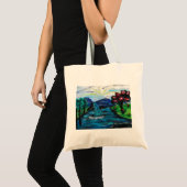 Tote Bag Joli paysage (Devant (produit))