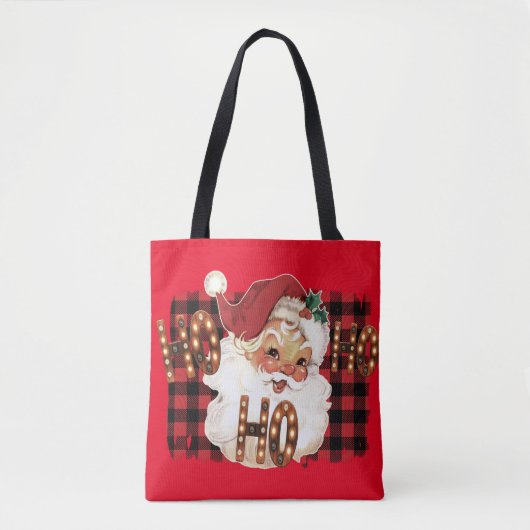 Tote Bag Joli Père Noël (Devant)