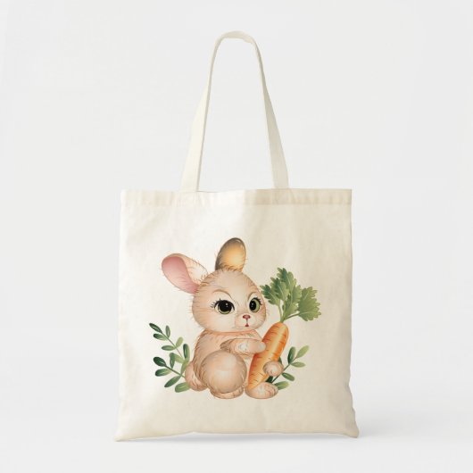 Tote Bag Joli petit lapin (Devant)