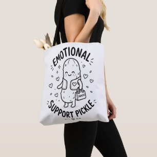 Tote Bag Joli Pickle de Soutien Pickle de Soutien Émotionne