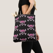 Tote Bag Joli Pirate Kitty (De près)