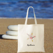 Tote Bag Joli poisson-étoiles Motif Abstrait