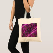 Tote Bag Joli Purple Cercles Concentrés Abstraits Mosaïque (Devant (produit))