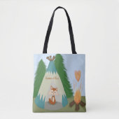 Tote Bag Joli renard solitaire (Devant)