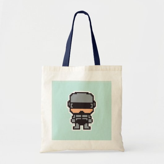 Tote Bag Joli robotCop pixélisé  (Devant)