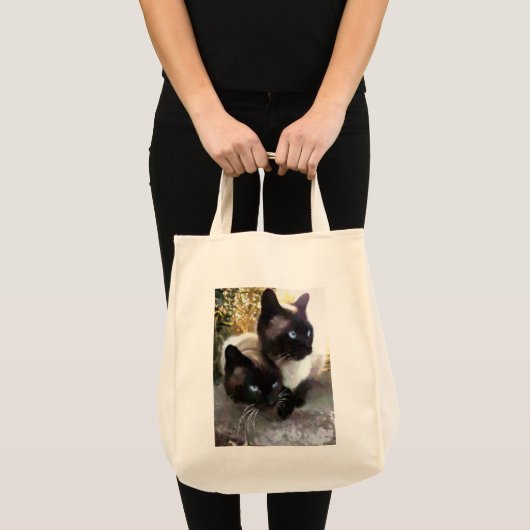 Tote Bag Joli siamese (Devant (produit))