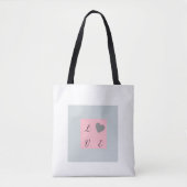 Tote Bag Joli texte d'amour Épaule Épicerie Panier (Devant)