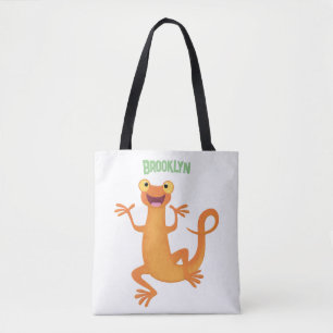 Tote Bag Joli triton orangé joyeux