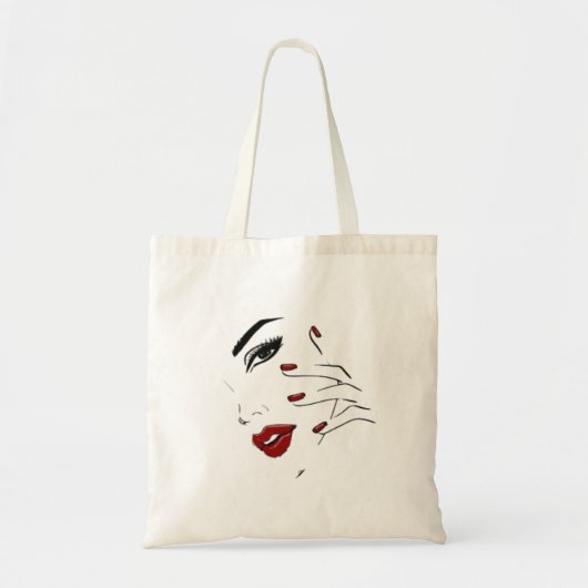 Tote Bag Joli visage (Devant)