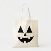 Tote Bag Joli visage Jack-O-Lantern pour Halloween (Devant)