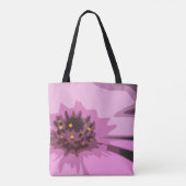 Tote Bag Jolie Abstraite Fleur Rose Faisy (Dos)