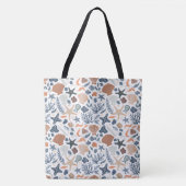 Tote Bag Jolie aquarelle coquillage corail (Devant)