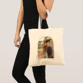 Tote Bag Jolie BOHO Grad avec Arche d'or photo et année (Devant (produit))