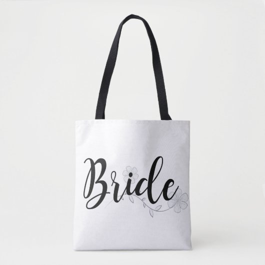 Tote Bag Jolie coutume de jeune mariée (Devant)