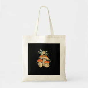 Tote Bag Jolie esthétique Cottagecore Champignon Grenouille