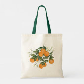 Tote Bag Jolie été Botanique Agrumes Oranges Mariage Faveur (Dos)