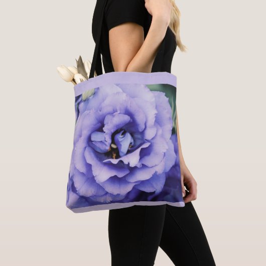 Tote Bag Jolie Fleur de Périwinkle (De près)