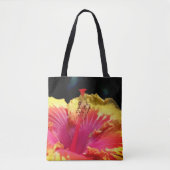 Tote Bag Jolie fleur d'Hibiscus gros plan (Devant)