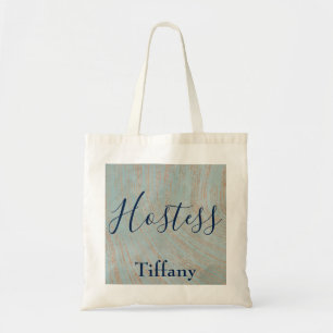Tote Bag Jolie Hôtesse Bleu Cuivre