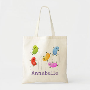 Tote Bag Jolie jellybeans bondissant dessin animé