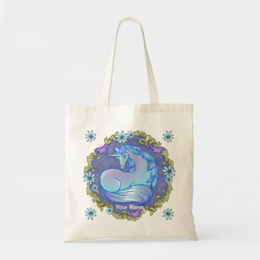 Tote Bag Jolie licorne (Devant)