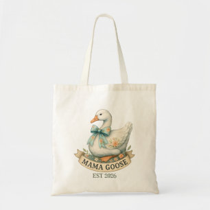 Tote Bag Jolie Maman Oie Ferme Animalière Maman Oie Vintage