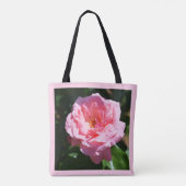 Tote Bag Jolie mode rose rose (Dos)