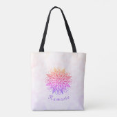 Tote Bag Jolie Namaste Mandala (Dos)