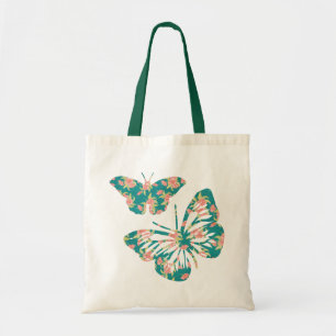 Tote Bag Jolie papillons floraux