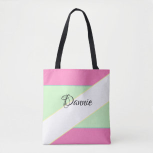 Tote Bag Jolie Pastel Girly Spring Custom