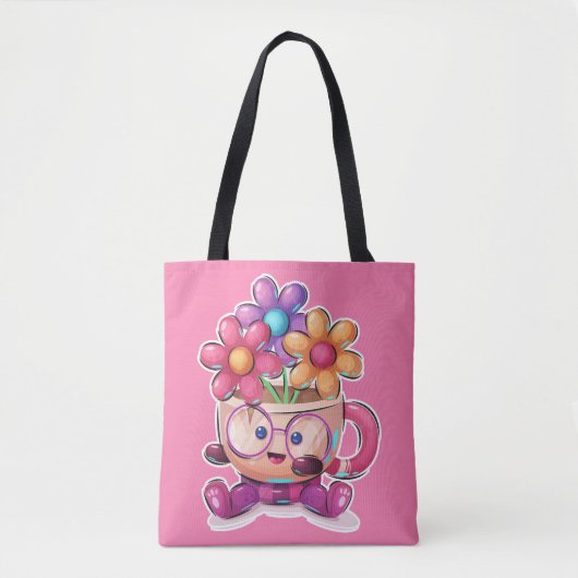 Tote Bag Jolie petite coupe de thé (Devant)