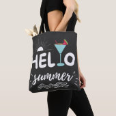 Tote Bag Jolie plage d'été (De près)