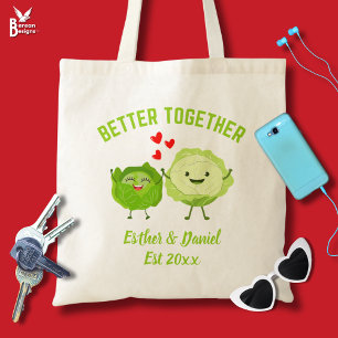 Tote Bag Jolie Saint-Valentin Chou Personnalisé Kawaii