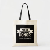 Tote Bag Jolie servante honneur ajouter nom (Devant)