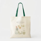 Tote Bag Jolie Soirée Verte Rouille Chien Chien N'Importe Q (Devant)