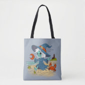 Tote Bag Jolie sorcière d'été (Devant)