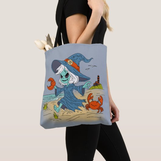 Tote Bag Jolie sorcière d'été (De près)