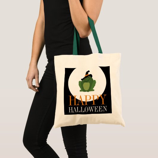 Tote Bag Jolie sorcière Toad, Halloween (Devant (produit))